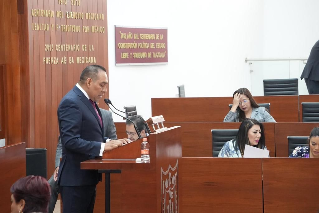 Miguel Ángel Caballero Yonca propone modificar la Ley Municipal para el Estado de Tlaxcala